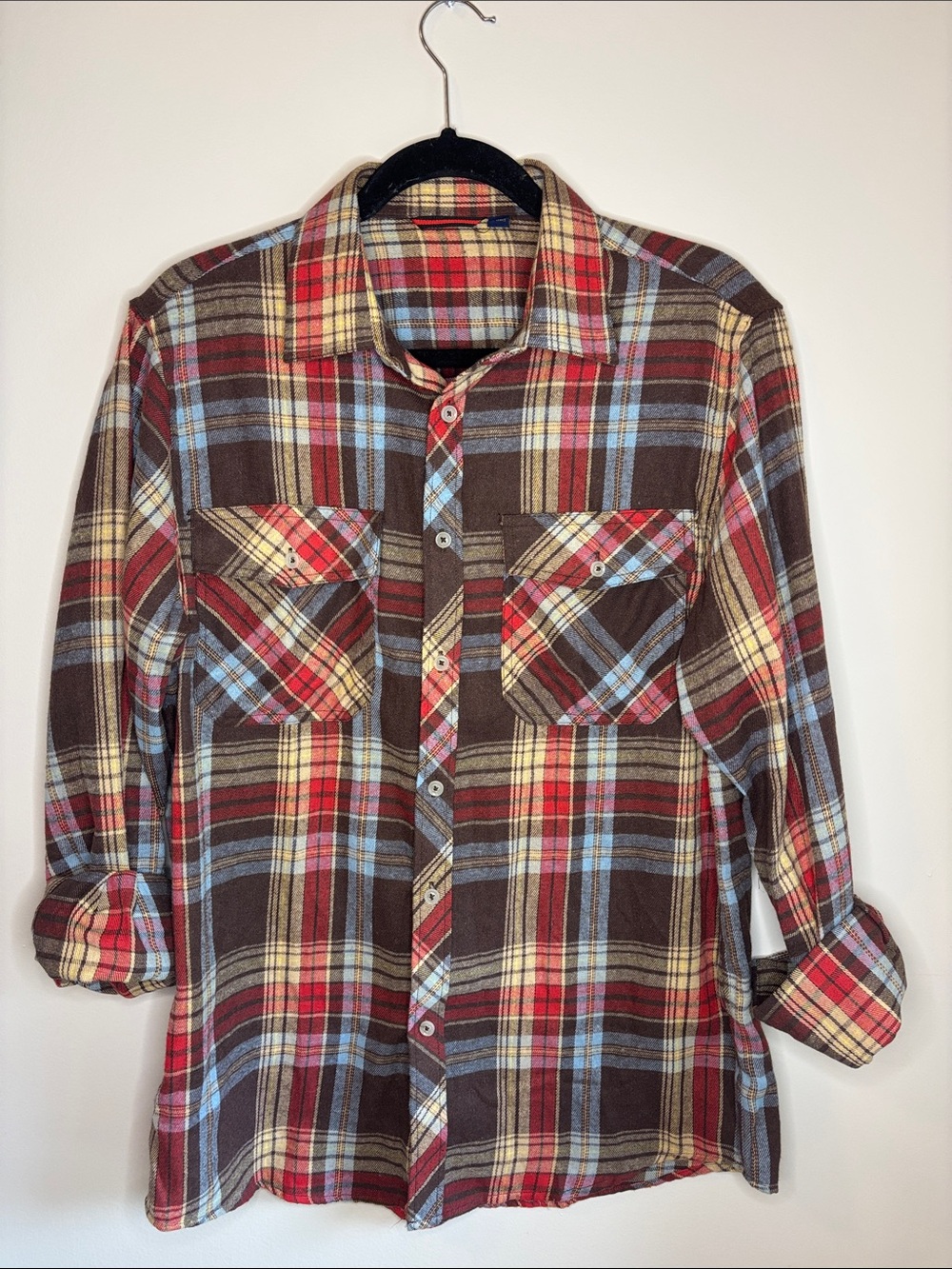 Plaid Button up